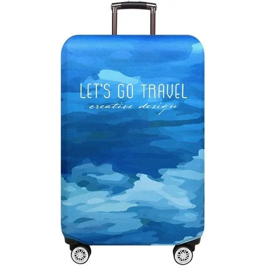 housse valise let's go travel