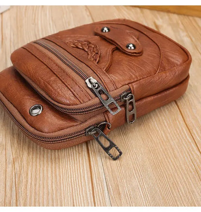 Mini Sac à Bandoulière pour Téléphone Femme Vintage - Voyage Serein