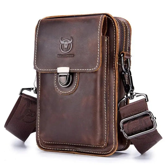 Mini Sac à Bandoulière pour Téléphone et Cartes Rétro - Voyage Serein