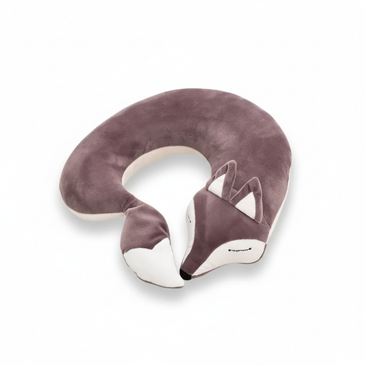 Coussin de Voyage Renard Violet