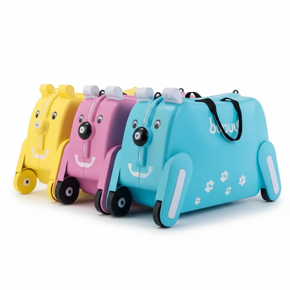 Valise Enfant colorée avec Roulettes