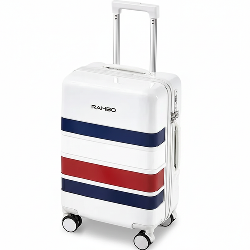 Valise Soute avec rayure de couleur