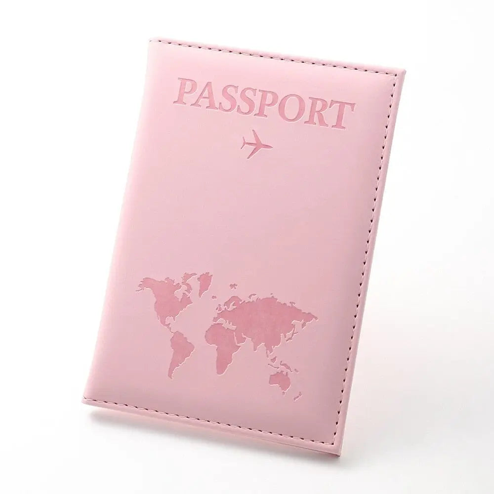 etui pour passeport mappemonde