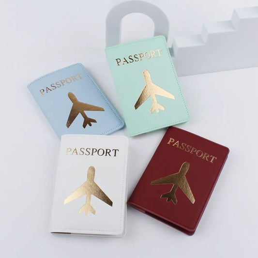 Porte Passeport Gros Avion - Voyage Serein