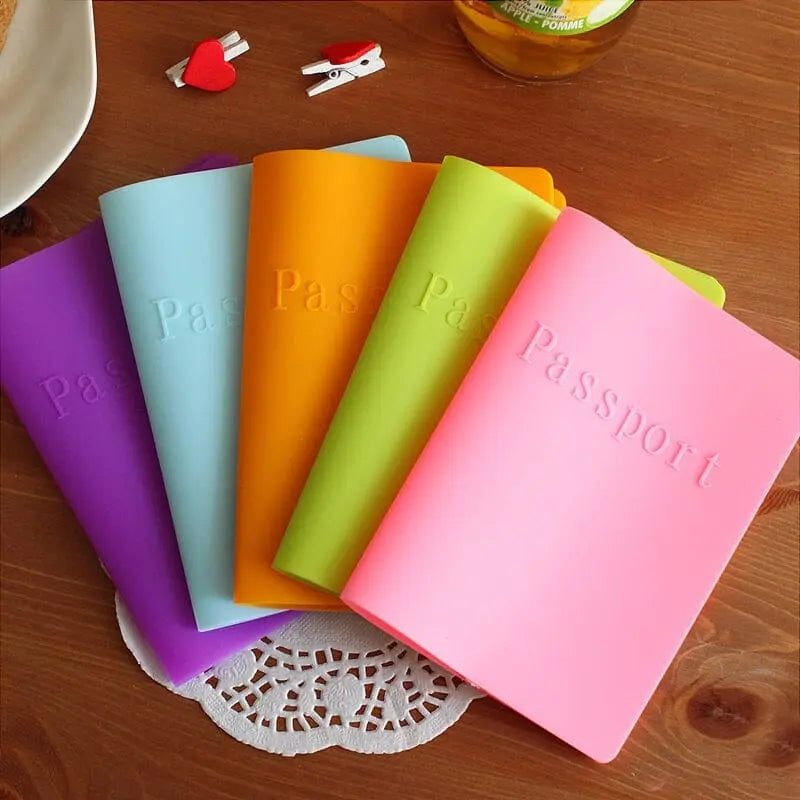 Porte Passeport Look Silicone - Voyage Serein
