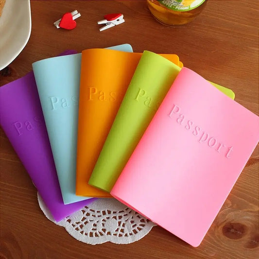Porte Passeport Look Silicone - Voyage Serein