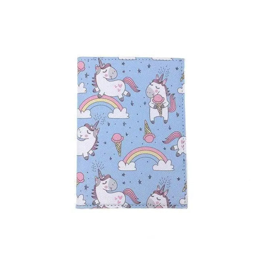 Protege Passeport Licorne Girly - Voyage Serein