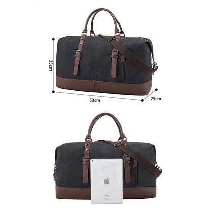 Sac de Voyage Élégant et Vintage - Voyage Serein