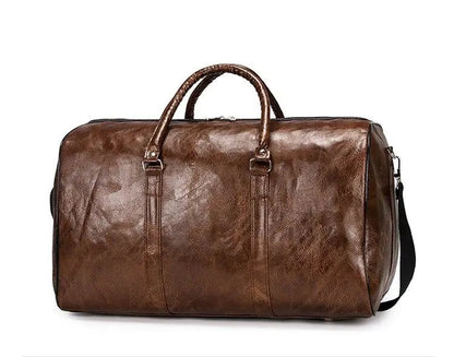 Sac de Voyage Homme Vintage Marron - Voyage Serein