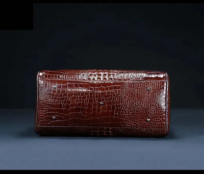 Sac de Voyage Homme en cuir de Crocodile - Voyage Serein