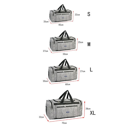 Sac de Voyage Sport et Polyvalent Tissu Oxford - Voyage Serein