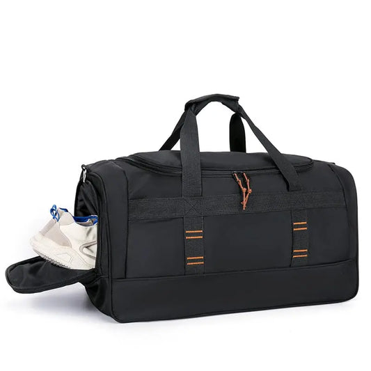 Sac de Voyage Urbain Tissu avec Poche Chaussures - Voyage Serein