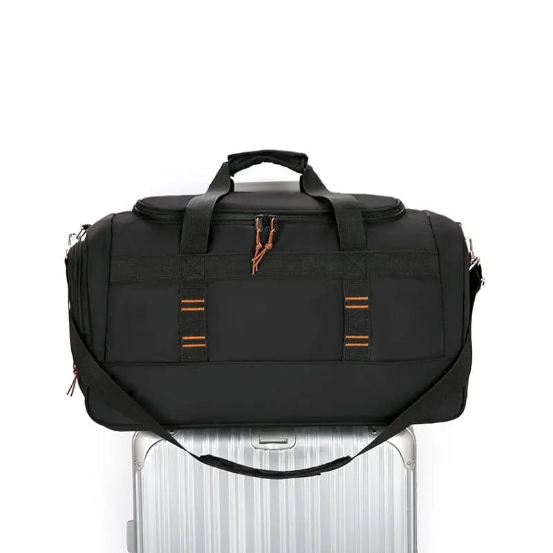 Sac de Voyage Urbain Tissu avec Poche Chaussures - Voyage Serein