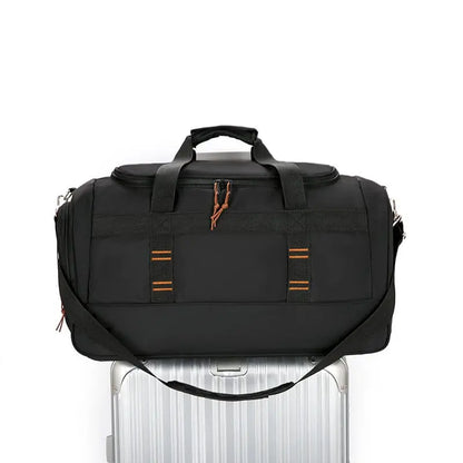 Sac de Voyage Urbain Tissu avec Poche Chaussures - Voyage Serein
