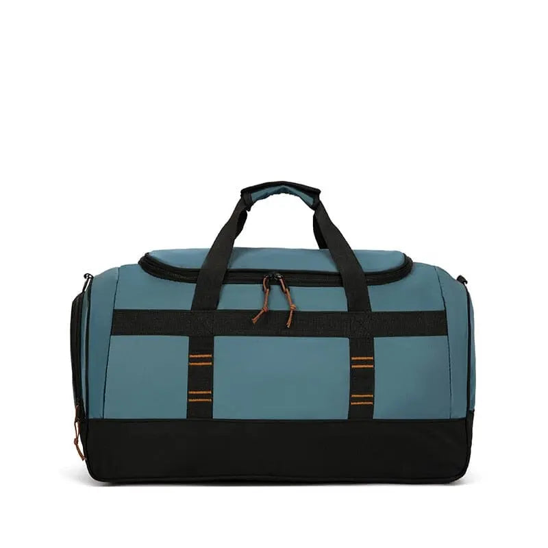 sac voyage compartiment chaussures souple bleu marine