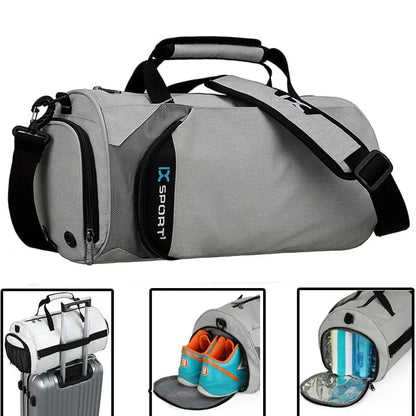 Sac de Voyage et Sport avec poche pour Chaussures - Voyage Serein