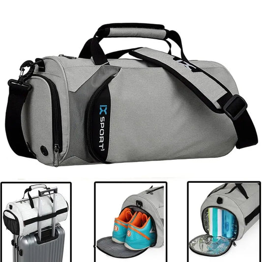 Sac de Voyage et Sport avec poche pour Chaussures - Voyage Serein