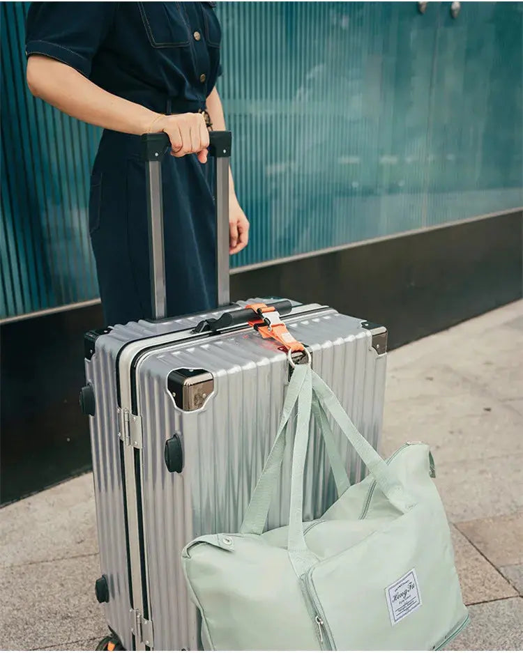 Sangle Valise à Boucle suspendue Orange - Voyage Serein