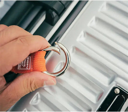 Sangle Valise à Boucle suspendue Orange - Voyage Serein