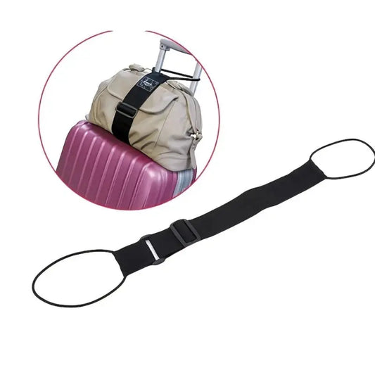 Sangle Valise pour Cerclage Noire - Voyage Serein