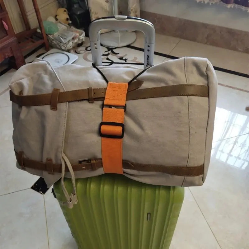 Sangle Valise pour Cerclage Orange - Voyage Serein
