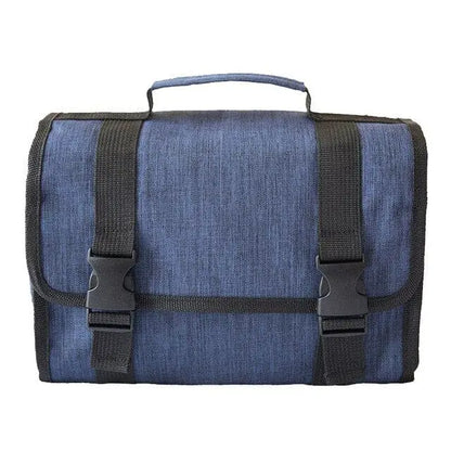grande trousse toilette homme dépliante à suspendre
