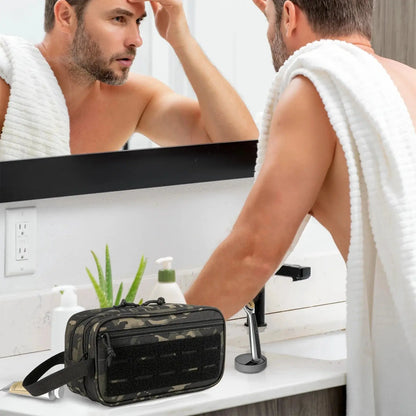 Trousse Toilette Homme Look Aventurier - Voyage Serein