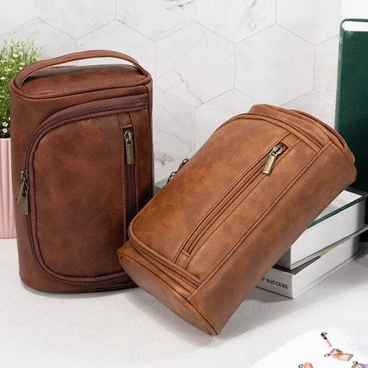 Trousse Toilette Homme Vintage - Voyage Serein
