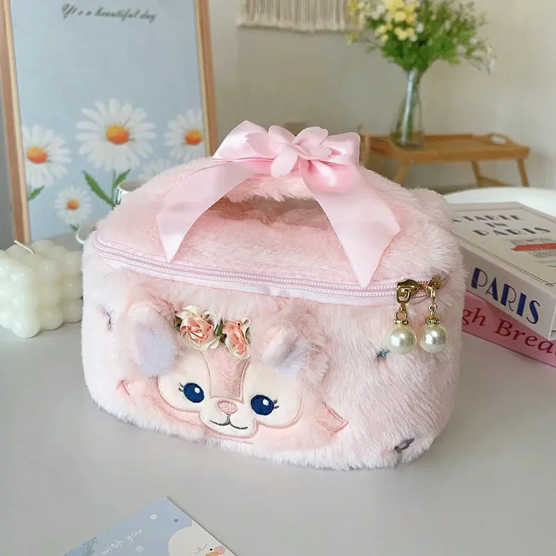Trousse de Toilette Bebe Chat Rose - Voyage Serein