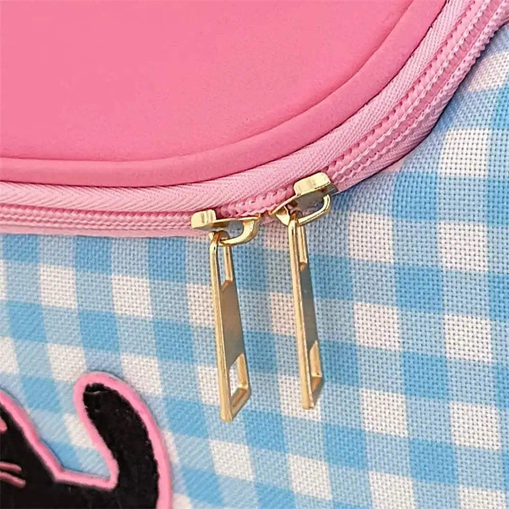 Trousse de Toilette Bebe Chat à Rayures - Voyage Serein