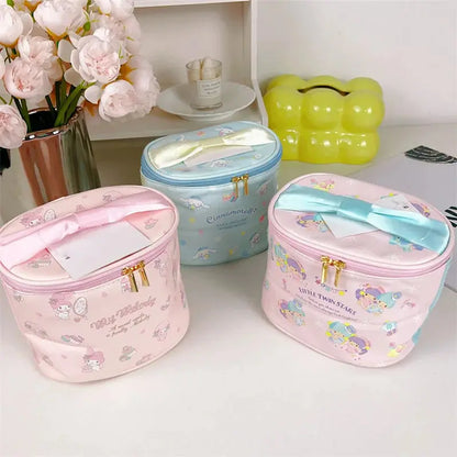 Trousse de Toilette Bebe Grand Format Nœud de Couleur - Voyage Serein