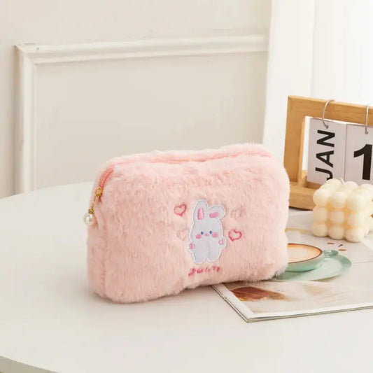 Trousse de Toilette Bebe Lapin Rose - Voyage Serein