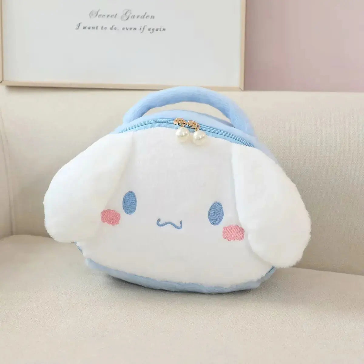 Trousse de Toilette Bebe Mignon Blanc et Bleu - Voyage Serein
