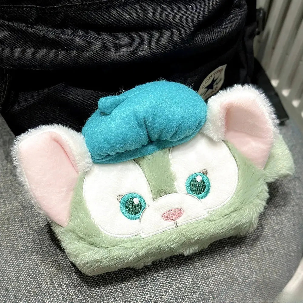 Trousse de Toilette Bebe Mignon Chat Vert - Voyage Serein
