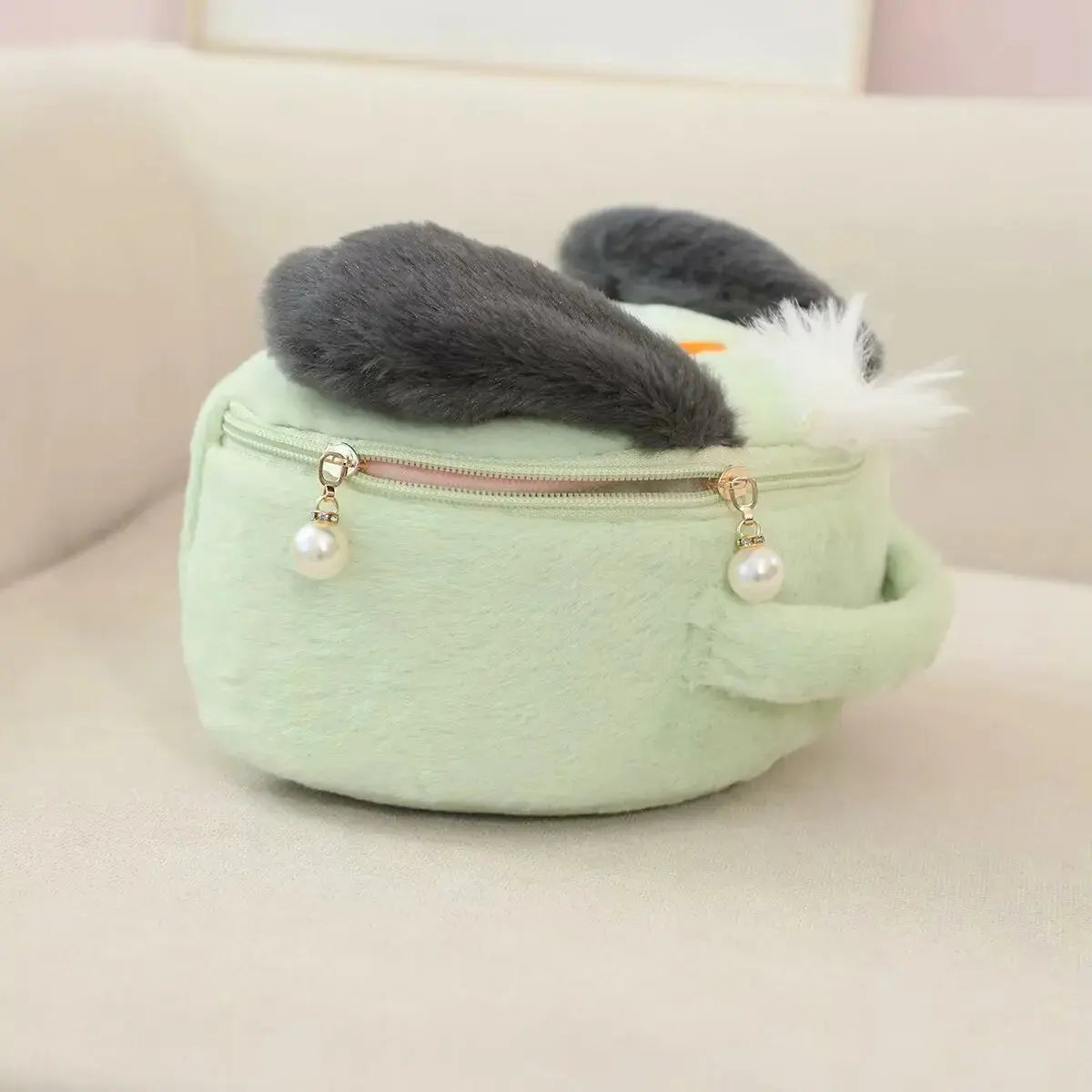 Trousse de Toilette Bebe Mignon Vert - Voyage Serein