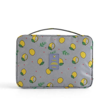 Trousse de Toilette à Suspendre Citron - Voyage Serein