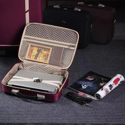 Valise Cabine Élégante en Tissu - Voyage Serein