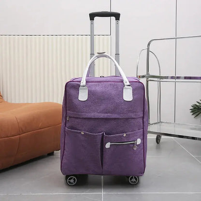Valise Cabine Tissu et Moderne - Voyage Serein