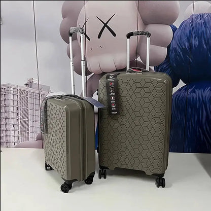 Valise Cabine avec Motif Imprimé - Voyage Serein