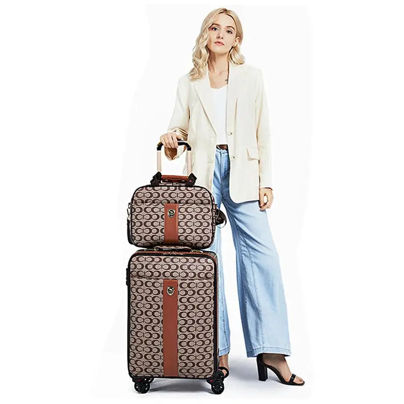 Valise Cabine avec Motif - Voyage Serein