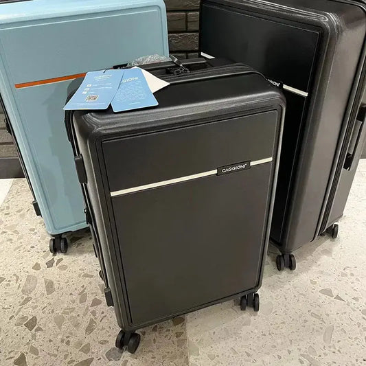 Valise Cabine avec liseré de couleur - Voyage Serein