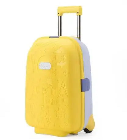 Valise Enfant Colorée avec imprimé incrusté - Voyage Serein
