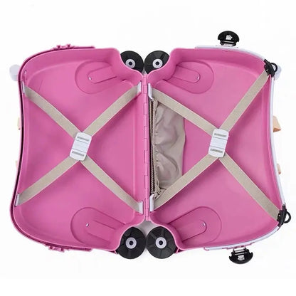 Valise Enfant colorée avec Roulettes - Voyage Serein