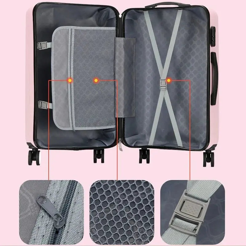 Valise Soute Colorée - Voyage Serein