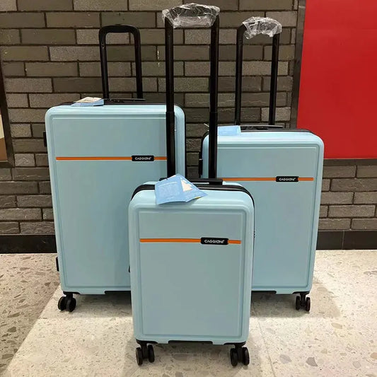 Valise Soute avec Liseré de Couleur - Voyage Serein